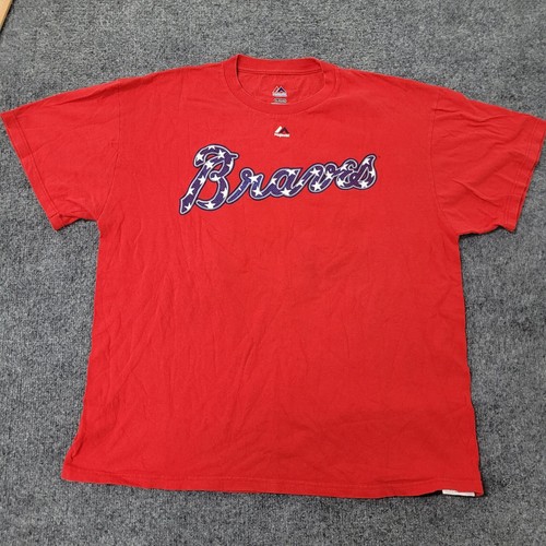 Majestic shirt mens - majestic, red